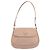 Borsa a tracolla PRADA Creo in pelle rosa argento autentica 195340A - vista 13