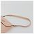 Borsa a tracolla PRADA Creo in pelle rosa argento autentica 195340A - vista 8