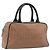 Borsa a mano CHANEL Caviar Skin Brown Silver CC Auth 195643A Marrone Argento