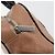 Borsa a mano CHANEL Caviar Skin Brown Silver CC Auth 195643A Marrone Argento - vista 10