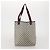 Bolso de hombro GUCCI GG Supreme Sherry Line PVC 2 Set Beige Navy Auth gh2228 Castaño - vista 12