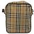 Borsa a tracolla Burberrys Nova Check Canvas Beige Gold Tone Auth BA14568 - vista 2