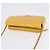 Borsa a tracolla CHANEL COCO Mark Chain in pelle verniciata Giallo Gold CC Auth 196819SAM D'oro - vista 6