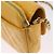 Borsa a tracolla CHANEL COCO Mark Chain in pelle verniciata Giallo Gold CC Auth 196819SAM D'oro - vista 8