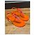 Sandali Jelly Chanel con decorazioni floreali Arancione - vista 7