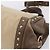 Borsa Salvatore Ferragamo Gancini Canvas 2way Beige Gold Auth 196765 D'oro - vista 18