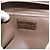 Borsa Salvatore Ferragamo Gancini Canvas 2way Beige Gold Auth 196765 D'oro - vista 23