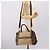 Borsa Salvatore Ferragamo Gancini Canvas 2way Beige Gold Auth 196765 D'oro - vista 28