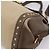 Borsa Salvatore Ferragamo Gancini Canvas 2way Beige Gold Auth 196765 D'oro - vista 8