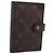 LOUIS VUITTON Monogram Agenda PM Day Planner Cover R20005 LV Auth 197115 Monogramm
