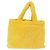 PRADA Tote Bag Pile Yellow Silver Auth ka5626V Silber Gelb - Ansicht 2