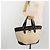 Borsa a Mano BURBERRY Paglia Beige Argento Auth 195974A - vista 25