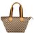 Borsa Tote GUCCI GG Canvas Sherry Line Beige 131230 Auth 197106 - vista 2