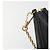 Pouch accessori FENDI in pelle nera e oro 8M0271 Auth 195418A Nero - vista 10