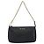 Pouch accessori FENDI in pelle nera e oro 8M0271 Auth 195418A Nero - vista 13