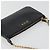 Pouch accessori FENDI in pelle nera e oro 8M0271 Auth 195418A Nero - vista 6
