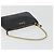 Pouch accessori FENDI in pelle nera e oro 8M0271 Auth 195418A Nero - vista 7