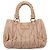 Borsa a mano Miu Miu Matelassé in pelle beige e oro autentica 196771 D'oro - vista 2