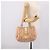 Borsa a mano Miu Miu Matelassé in pelle beige e oro autentica 196771 D'oro - vista 23