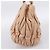 Borsa a mano Miu Miu Matelassé in pelle beige e oro autentica 196771 D'oro - vista 3
