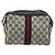 Borsa a tracolla GUCCI GG Supreme Sherry Line PVC Navy Gold Auth 194995 D'oro Blu navy - vista 2