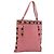 Borsa a mano PRADA Satin Pink Silver Auth bs36714 Argento Rosa