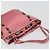 Borsa a mano PRADA Satin Pink Silver Auth bs36714 Argento Rosa - vista 14
