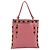 Borsa a mano PRADA Satin Pink Silver Auth bs36714 Argento Rosa - vista 2