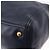 Borsa PRADA in pelle 2way Navy Gold Auth 196781V D'oro Blu navy - vista 16