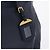Borsa PRADA in pelle 2way Navy Gold Auth 196781V D'oro Blu navy - vista 20