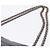 Borsa a tracolla CHANEL Chain Matelasse 2.55 in pelle d'agnello nera con CC argento Auth 195955A Nero - vista 8