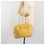 Borsa Tote PRADA Canvas Giallo Argento Auth 195332A - vista 24