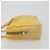 Borsa Tote PRADA Canvas Giallo Argento Auth 195332A - vista 4