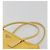 Borsa Tote PRADA Canvas Giallo Argento Auth 195332A - vista 8