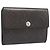 LOUIS VUITTON Monogram Mat Ludlow Coin Purse Noir M65122 LV Auth 183510A Negro