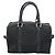 Céline CELINE Borsa Boston in tela Macadam Nero Oro Auth 194355 D'oro - vista 2