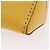 FENDI Celeria Triangle Schultertasche aus Leder Gelb Goldfarben 8BS053 Auth 195557M - Ansicht 18