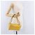 FENDI Celeria Triangle Schultertasche aus Leder Gelb Goldfarben 8BS053 Auth 195557M - Ansicht 23