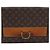 LOUIS VUITTON Monogram Jena Clutch Bag M51808 LV Auth 195040 Monogramma - vista 13