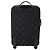 CHANEL Travel Line Carry Case Nylon Black Silver CC Auth bs36561 Nero Argento - vista 2