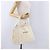 Borsa a mano BALENCIAGA Navy Cabas Canvas Ivory Silver 339933 Auth 195989A Argento Crudo - vista 23