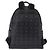 MCM Vicetos Logogram Rucksack Leder Schwarz Silber Auth 194907 - Ansicht 2