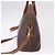 Céline Borsa a mano CELINE Macadam Canvas PVC Leather 2way Brown Gold Auth ka5664 Marrone D'oro - vista 3
