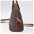 Céline Borsa a mano CELINE Macadam Canvas PVC Leather 2way Brown Gold Auth ka5664 Marrone D'oro - vista 5