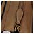 Céline Borsa a mano CELINE Luggage Nano in pelle e camoscio 2way Beige Gold Auth ka5649A D'oro - vista 10