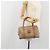 Céline CELINE Macadam Boston Bag PVC Leather Beige Gold Tone Auth 196127 - view 23