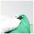 Borsa Tote PRADA Canvas Green Silver Auth 196296A Argento Verde - vista 11