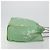Borsa Tote PRADA Canvas Green Silver Auth 196296A Argento Verde - vista 3