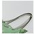 Borsa Tote PRADA Canvas Green Silver Auth 196296A Argento Verde - vista 8