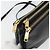 Céline Borsa a tracolla CELINE Trio in pelle nera e oro Auth 195660 Nero D'oro - vista 10